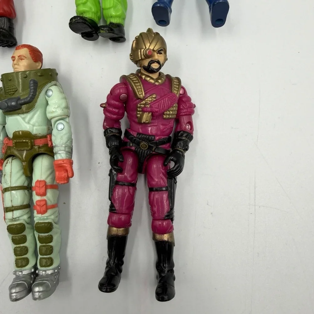 Vintage G.I. Joe Star‎ Brigade Lot PREDACON Cobra Commander Payload Black Star